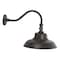 Westgate 3CCT Gooseneck Barn Light, Bronze, 40W, 3000K/4000K/5000K GNB-40W-MCT-BR-P - alternate 1